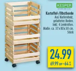 diska KESPER Kartoffel-/Obsthorde Angebot