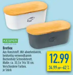 diska KESPER Brotbox Angebot