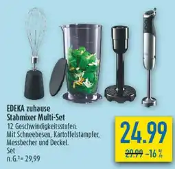 diska EDEKA zuhause Stabmixer Multi-Set Angebot