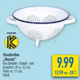 diska KRÜGER Standseiher ,,Husum" Angebot