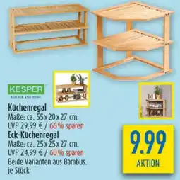 diska KESPER Küchenregal Angebot