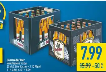 diska Hasseröder Bier Angebot