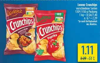diska Lorenz Crunchips Angebot