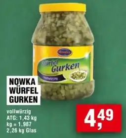 Handelshof NOWKA WÜRFEL GURKEN Angebot