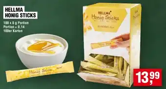 Handelshof HELLMA HONIG STICKS Angebot