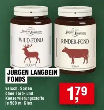 Handelshof JÜRGEN LANGBEIN FONDS Angebot