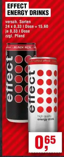Handelshof EFFECT ENERGY DRINKS Angebot