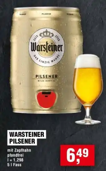 Handelshof WARSTEINER PILSENER Angebot