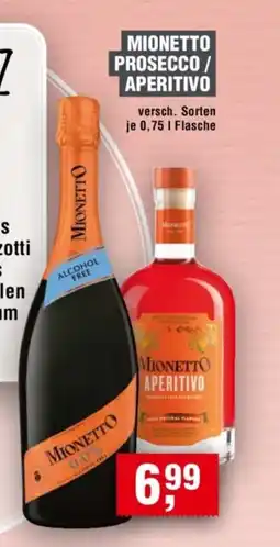 Handelshof MIONETTO PROSECCO / APERITIVO Angebot