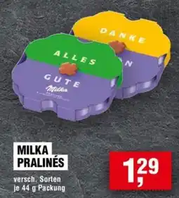 Handelshof MILKA PRALINÉS Angebot