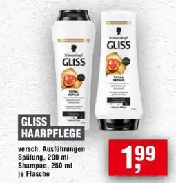 Handelshof GLISS HAARPFLEGE Angebot