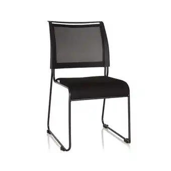 Netto Marken-Discount hjh OFFICE Besucherstuhl Konferenzstuhl PADUA V Stoff/Netzstoff Angebot