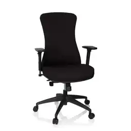 Netto Marken-Discount hjh OFFICE Profi Bürostuhl OFFICE XT PRO Stoff mit Armlehnen (höhenverstellbar) Angebot