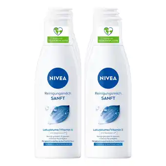Netto Marken-Discount NIVEA Sanfte Reinigungsmilch 200 ml, 6er Pack - Inhalt: 6 Angebot