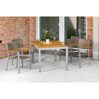Netto Marken-Discount Merxx Silano Set 5tlg. Tisch 150x80 cm Angebot