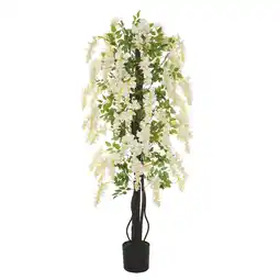 Netto Marken-Discount Outsunny Künstliche Pflanzen PE, PP-Kunststoff, Zement, Gewebe Angebot