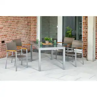 Netto Marken-Discount Merxx Silano Set 7tlg. Ausziehtisch Angebot