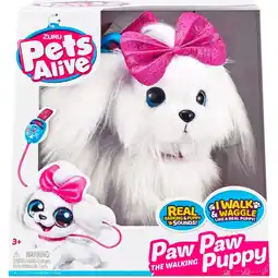 Netto Marken-Discount ZURU Kuscheltier Pets Alive - Paw Paw der laufende Welpe Angebot