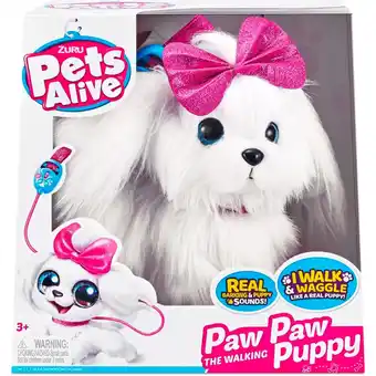 Netto Marken-Discount ZURU Kuscheltier Pets Alive - Paw Paw der laufende Welpe Angebot