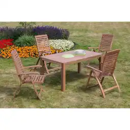 Netto Marken-Discount Merxx Parabaiba Set 5tlg. Ausziehtisch Angebot