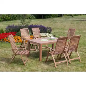 Netto Marken-Discount Merxx Parabaiba Set 7tlg. Auszietisch Angebot