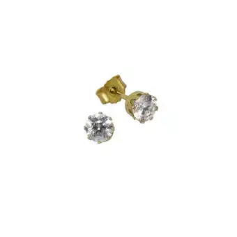Netto Marken-Discount Fascination by Ellen K. Ohrstecker 333 Gold Zirkonia weiß 4,5mm Angebot