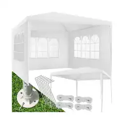 Netto Marken-Discount tectake Pavillon, 3 x 3 m, mit UV-Schutz, inklusive Spannseile und Heringe Angebot