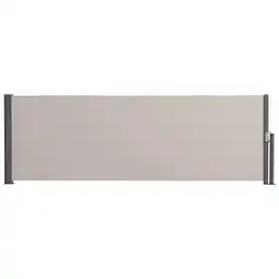Netto Marken-Discount Outsunny Gartensichtschutz Polyesterstoff, Aluminium, Metall Angebot