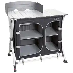 Netto Marken-Discount BRUNNER Campingküche Azabache CT Cross Square Kochbox Camping Schrank Küche Alu Angebot