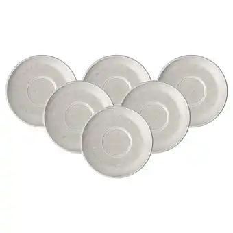 Netto Marken-Discount like. by Villeroy & Boch Espressountertassen Perlemor Sand ø 12 cm 6er Set Angebot