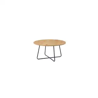 Netto Marken-Discount Couchtisch Rund NOVARA - Farbauswahl Oiled Oak Angebot
