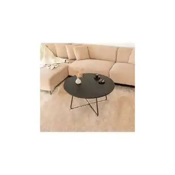 Netto Marken-Discount Couchtisch Rund NOVARA - Farbauswahl Dark Oak Angebot