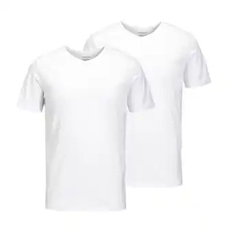 Netto Marken-Discount Jack & Jones T-Shirts 2er Pack T-Shirt im 2er Pack JJ BASIC V-NECK TEE Angebot