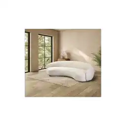 Netto Marken-Discount HOME DELUXE Sofa CASARA - Webstoff Beige 258 x 72 x 128 Angebot