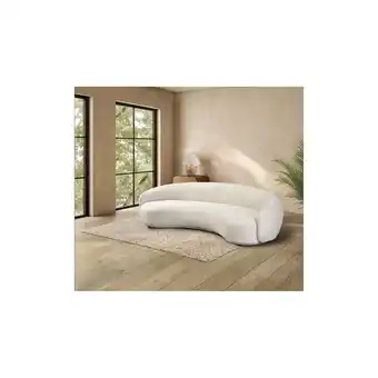 Netto Marken-Discount HOME DELUXE Sofa CASARA - Webstoff Beige 258 x 72 x 128 Angebot