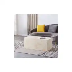 Netto Marken-Discount HOME DELUXE Couchtisch Marmor AMIRI L Sandstein Angebot