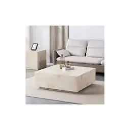 Netto Marken-Discount HOME DELUXE Couchtisch Marmor AMIRI XL Sandstein Angebot