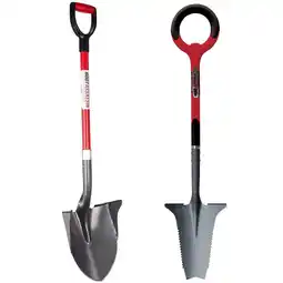 Netto Marken-Discount Root Slayer Radius Garden Wurzelspaten + Schaufel mit Stiel Root Slayer Set Root Assassin Angebot