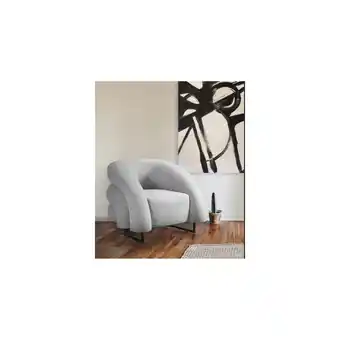 Netto Marken-Discount HOME DELUXE Sessel MACA Samtgewebe Grau Angebot