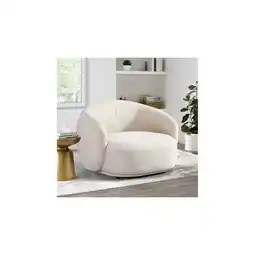 Netto Marken-Discount HOME DELUXE Sessel CASARA Webstoff Beige Angebot