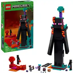 Netto Marken-Discount LEGO Konstruktionsspielzeug Minecraft Der Enderman-Turm Angebot