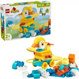 Netto Marken-Discount LEGO Konstruktionsspielzeug DUPLO Town Tiere auf Rädern 3-in-1-Set Angebot