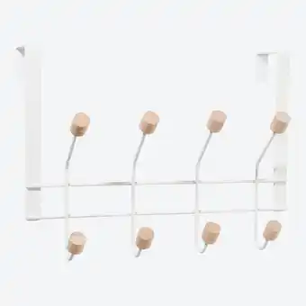 NKD Türgarderobe mit 8 Haken, ca. 27x11,5x19,5cm Angebot
