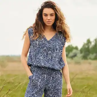 NKD Damen-Bluse mit gesmoktem Saum Angebot