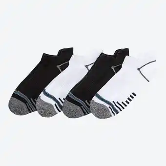 NKD Herren-Sport-Sneaker-Socken in tollem Design, 4er-Pack Angebot