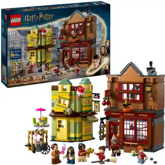 Netto Marken-Discount LEGO Konstruktionsspielzeug Harry Potter Qualiät für Quidditch und Fortescues Eissalon Angebot