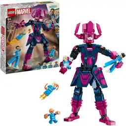 Netto Marken-Discount LEGO Konstruktionsspielzeug Marvel Super Heroes Fantastic Four vs. Galactus Baufigur Angebot