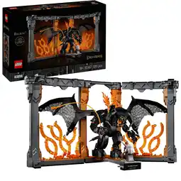 Netto Marken-Discount LEGO Konstruktionsspielzeug Icons Der Herr der Ringe: Balrog Bücherstütze Angebot
