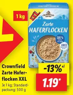 Lidl Crownfield Zarte Hafer- flocken XXL Angebot
