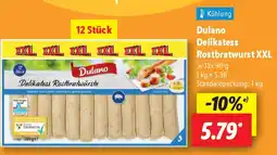 Lidl Dulano Delikatess Rostbratwurste Angebot